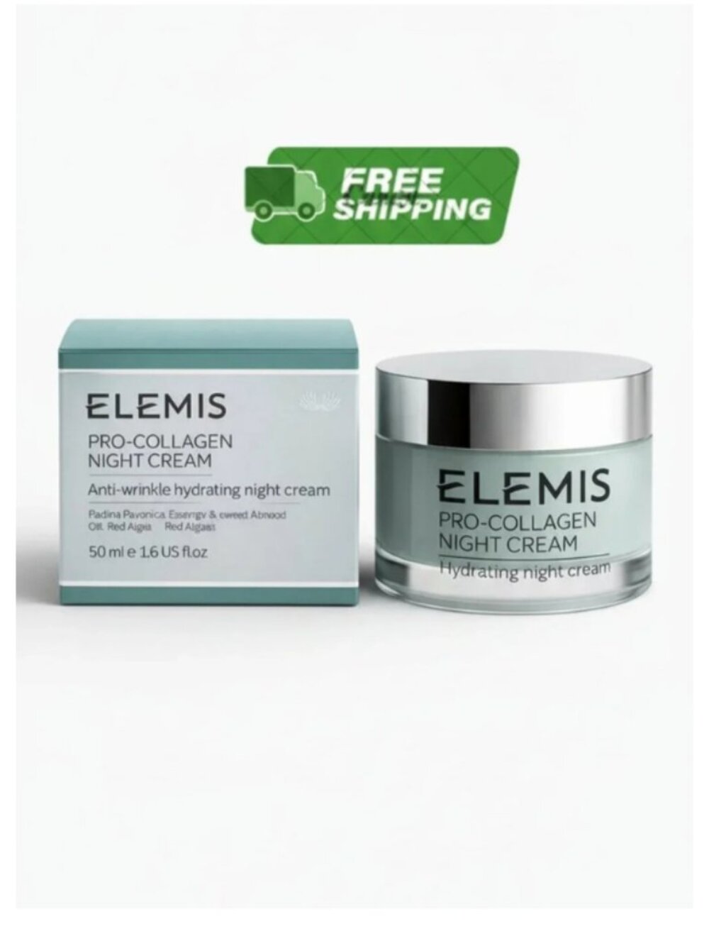 ELEMIS Pro-Collagen Night Cream 50ml Anti-Wrinkle Hydrating Luxury Skincare NIB